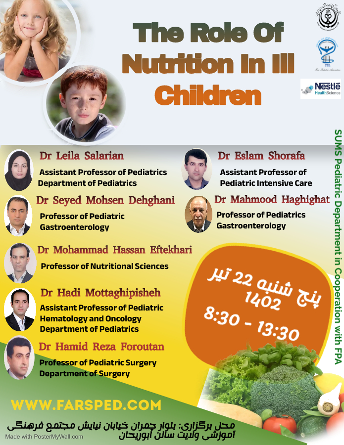 The Role Of Nutrition In Ill Children